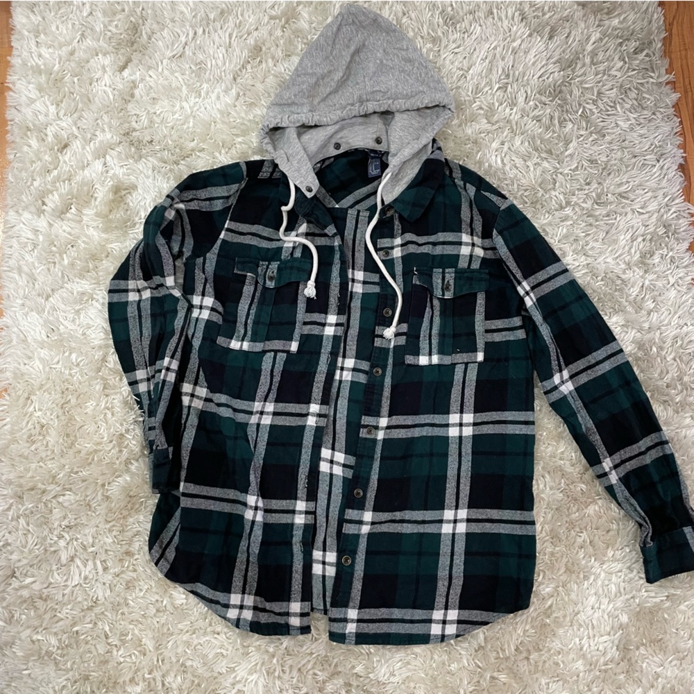 Hooded Flannel